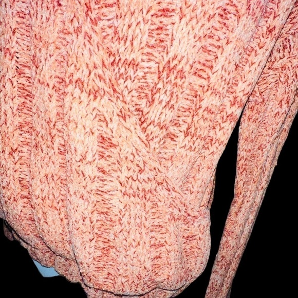 Minkpink Womens Chunky Knit Cropped Sweater Brown Size S - Picture 3 of 5